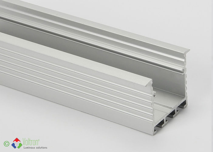 Lijm films houder Led aluminium profielen --> PF-35-BOORD-MI/LH-1209 by the Voltron Lighting  Group