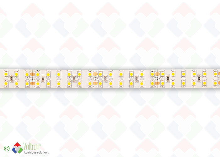 Led strip 240 led per meter SMD3528 - ULTRA SERIE/US-3528-240-DW-20-24V by Voltron Lighting Group