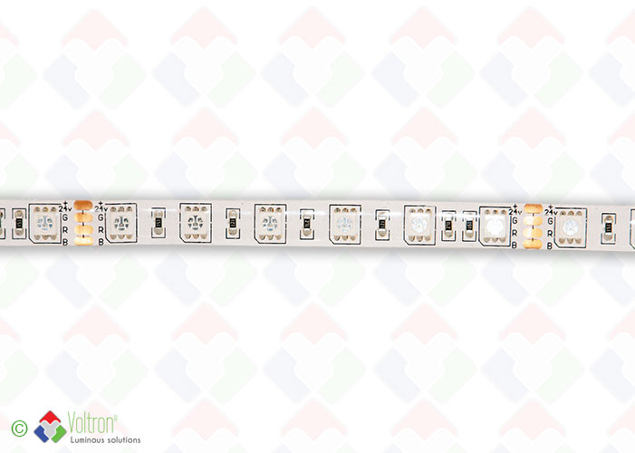 Ruban led : 60 led par mètre SMD5050 - ULTRA SERIE/PV-5050-60-RGB-54-24V by Voltron Lighting Group